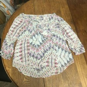 Multi color mossimo suppy co shirt size S